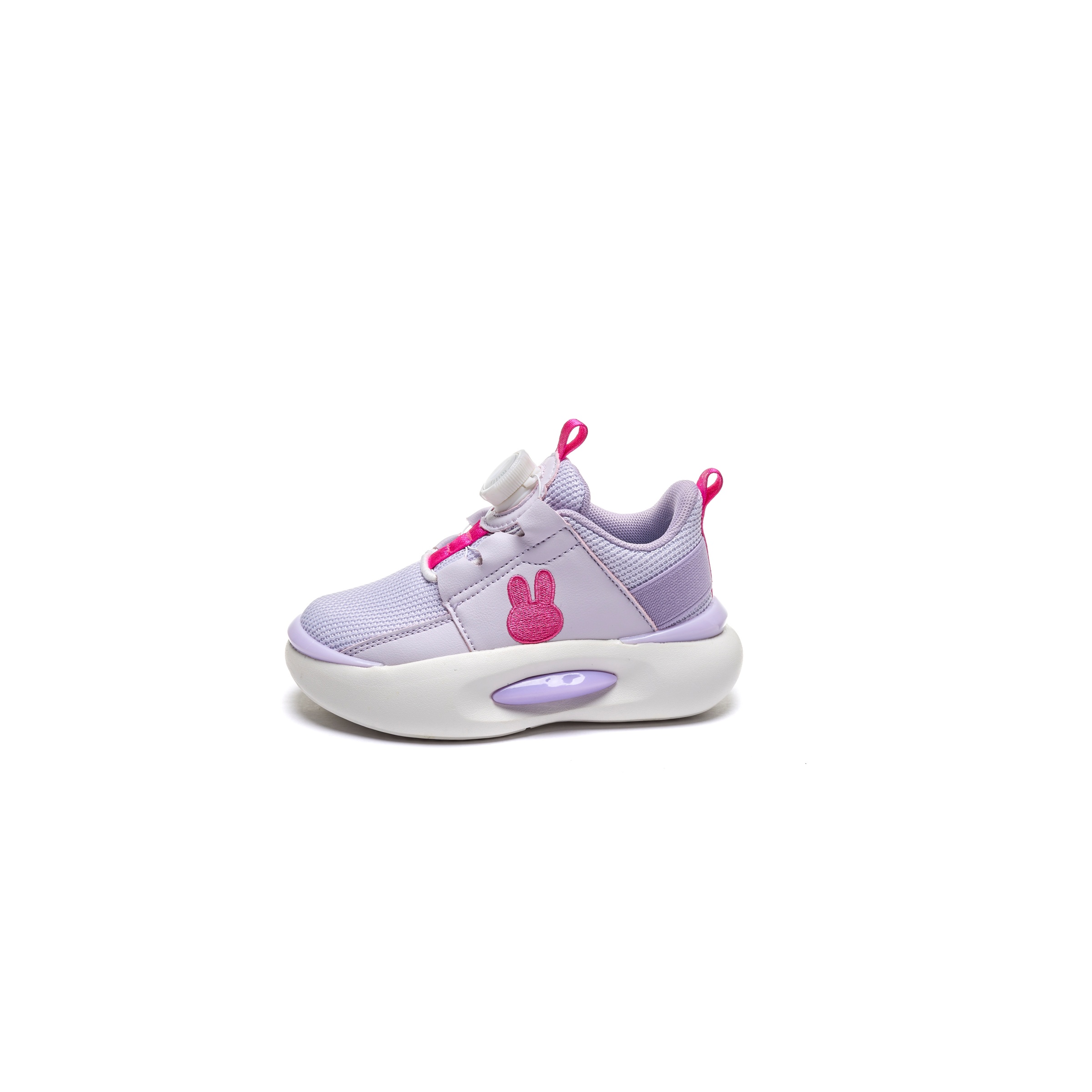 Детские повседневные противоскользящие устойчивые к ударам амортизирующие износостойкие дышащие сбалансированные кроссовки Kids' Miffy, лиловый 
Детские повседневные противоскользящие устойчивые к ударам амортизирующие износостойкие дышащие сбалансированные кроссовки Kids' Miffy, лиловый