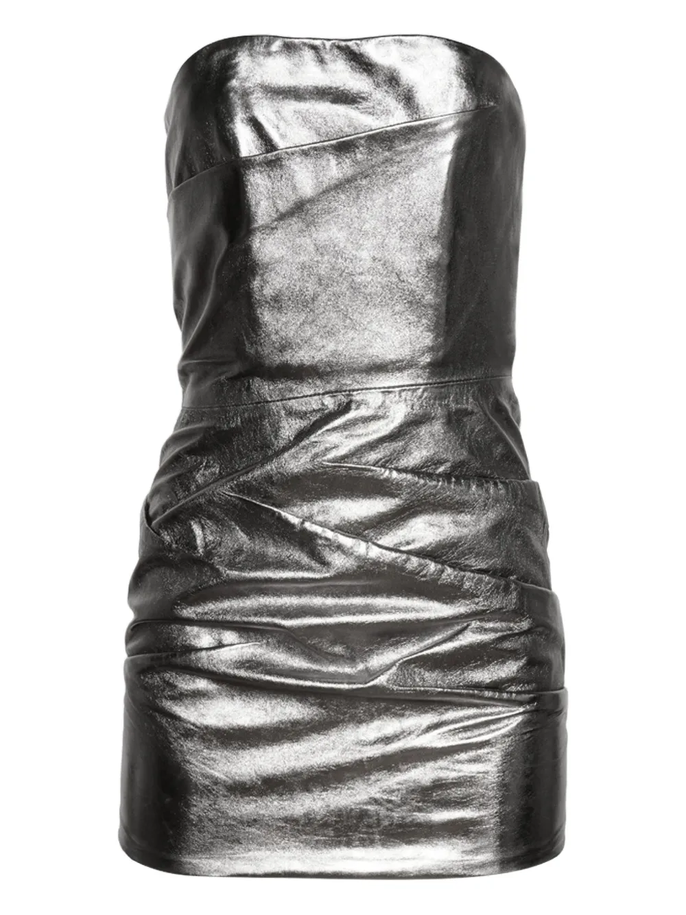 Платье мини Mirror The Attico, серебяный
Платье мини Mirror The Attico, серебяный