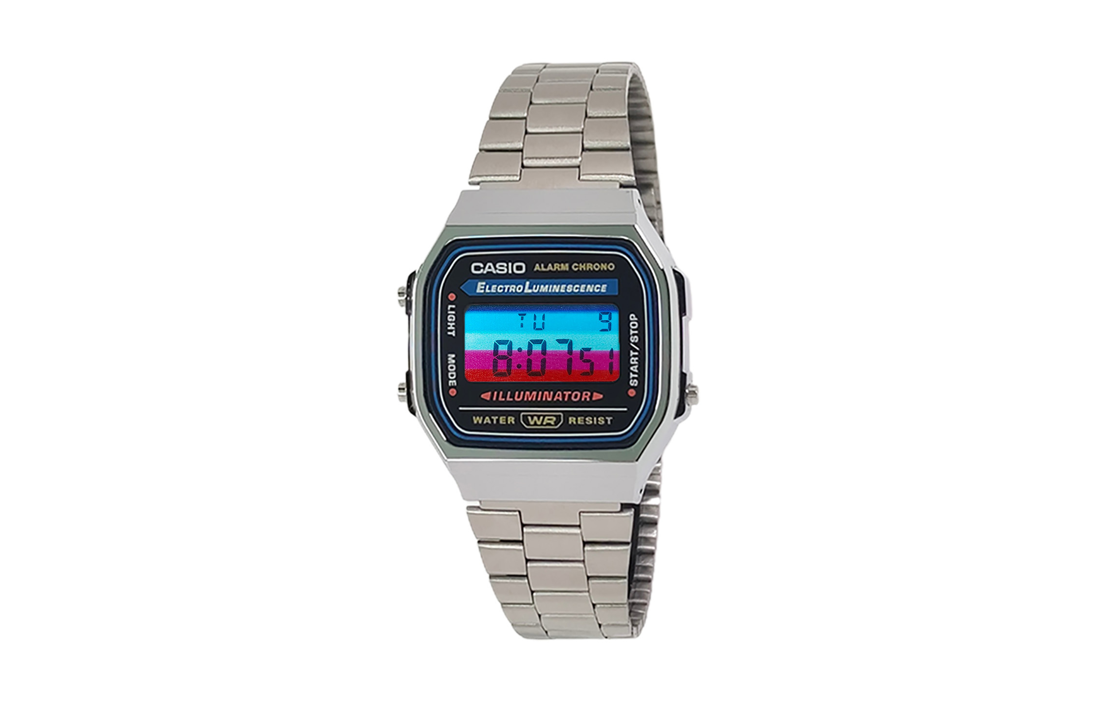 CASIO Мужские часы Retrofit Series с кварцевым механизмом, стальной браслет, черный циферблат
CASIO Мужские часы Retrofit Series с кварцевым механизмом, стальной браслет, черный циферблат