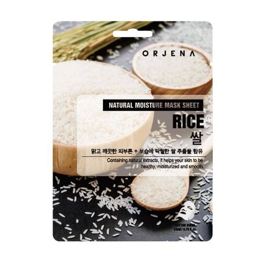Осветляющая тканевая маска с рисом, 23 мл Orjena
Осветляющая тканевая маска с рисом, 23 мл Orjena