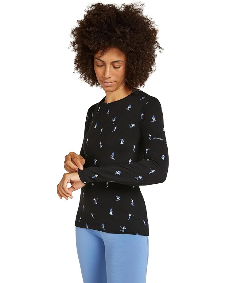 Лонгслив Icebreaker Merino 200 Oasis Long Sleeve Crewe Snow Day, черный
Лонгслив Icebreaker Merino 200 Oasis Long Sleeve Crewe Snow Day, черный