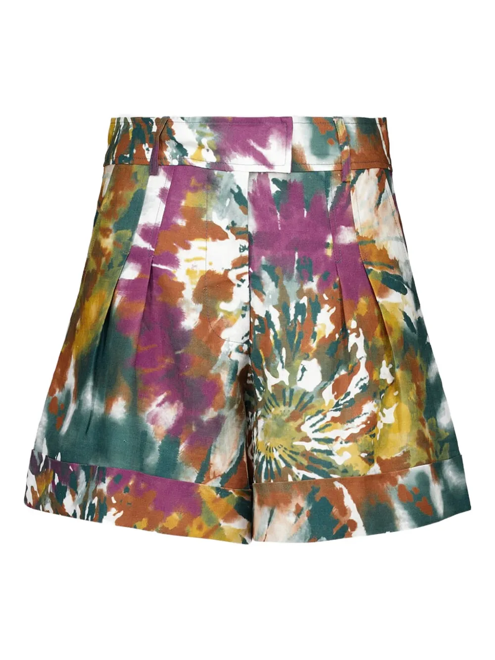 Шорты с принтом тай-дай и складками PAULA, зеленый
Шорты с принтом тай-дай и складками PAULA, зеленый