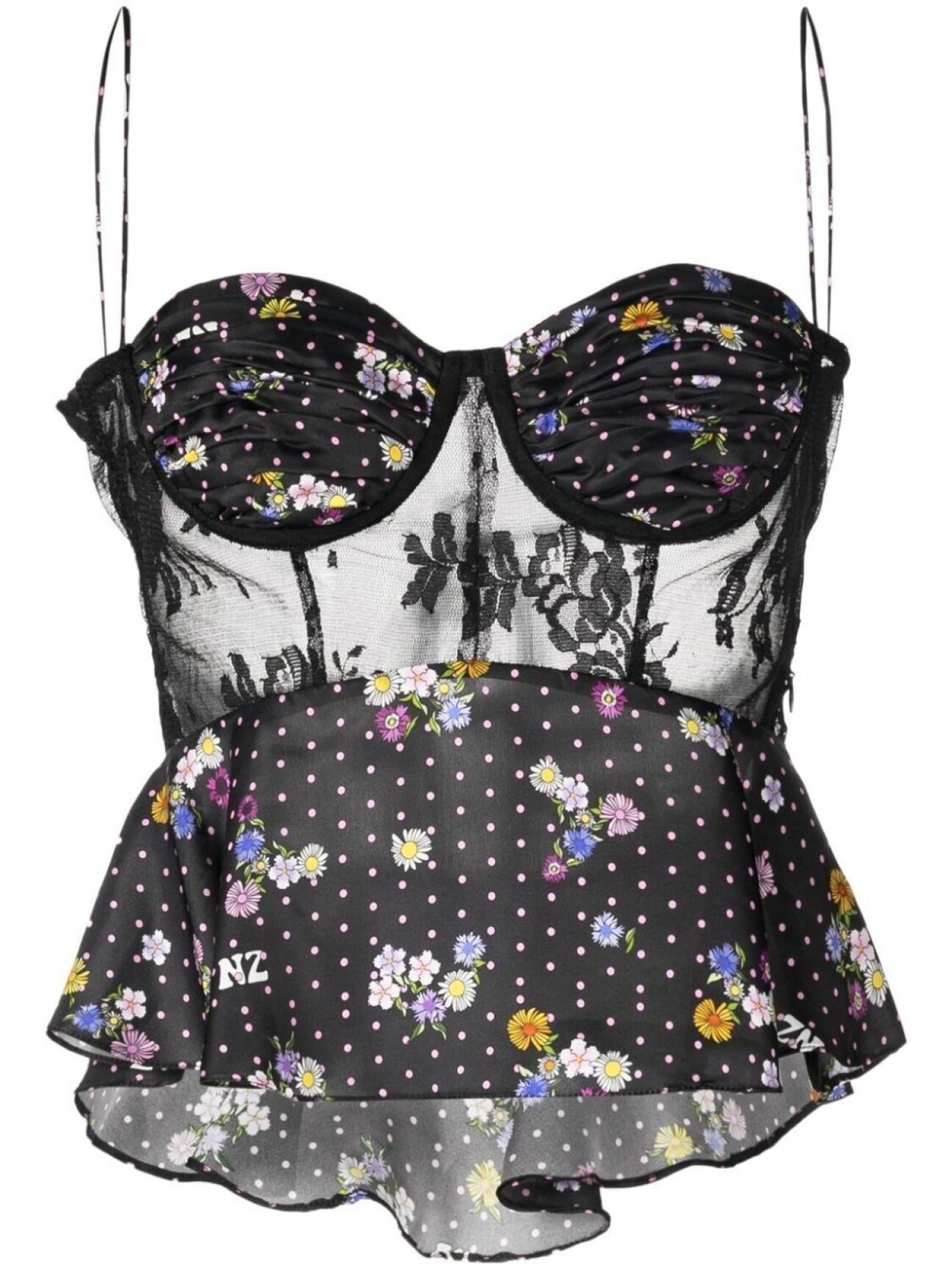 Топ на бретелях Natasha Zinko, черный
Топ на бретелях Natasha Zinko, черный