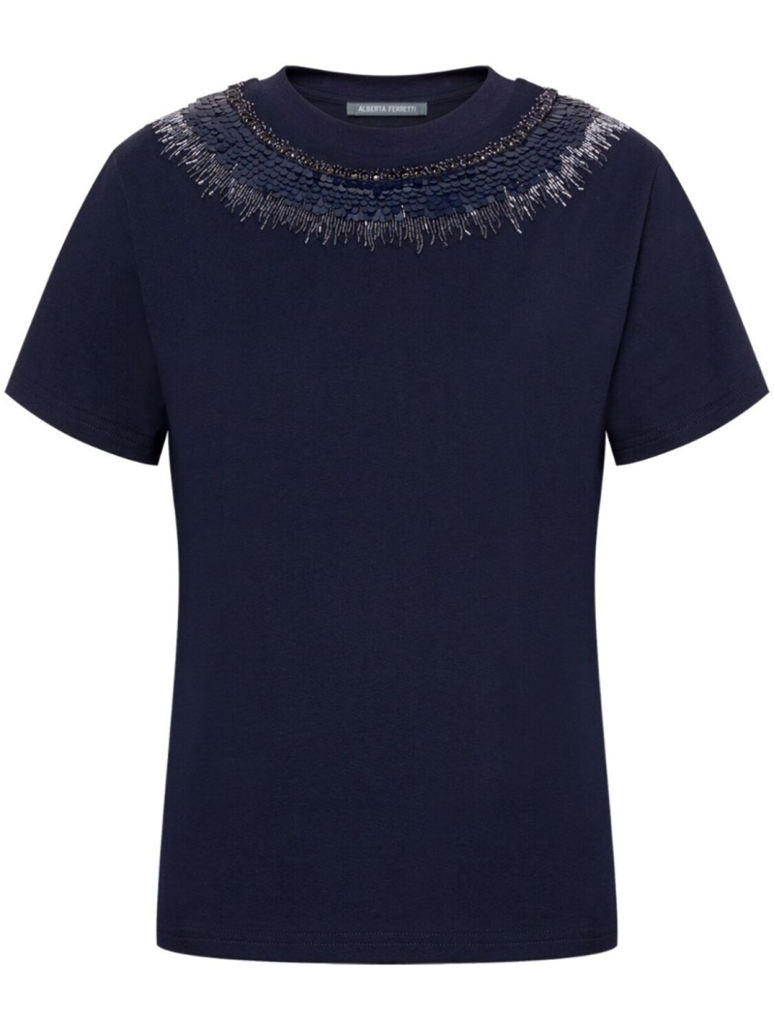Футболка с пайетками Alberta Ferretti, синий
Футболка с пайетками Alberta Ferretti, синий
