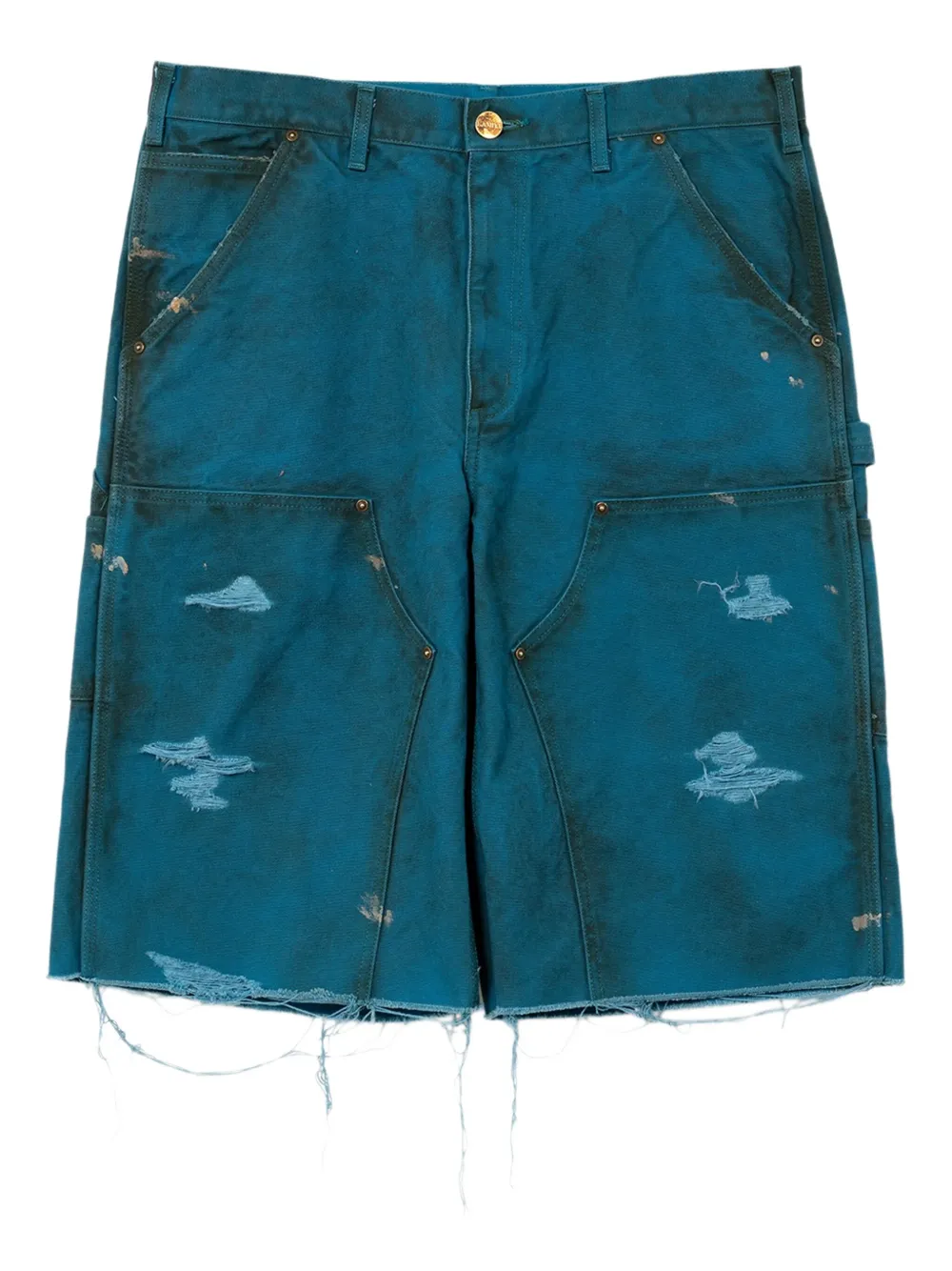 Шорты с эффектом потертости KAMIYA, синий
Шорты с эффектом потертости KAMIYA, синий