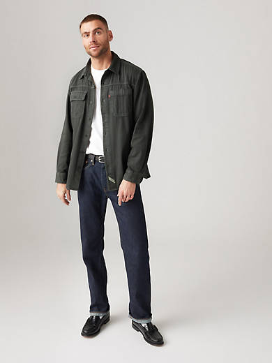 505 Мужские джинсы Regular Fit Selvedge Levi's, цвет Midnight - Dark Wash - Non-Stretch
505 Мужские джинсы Regular Fit Selvedge Levi's, цвет Midnight - Dark Wash - Non-Stretch
