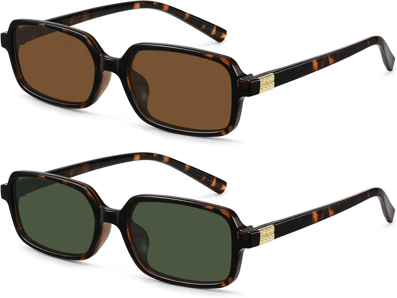 Солнцезащитные очки MEETSUN ретро прямоугольной формы для женщин, модные винтажные очки 90-х годов, маленькие квадратные, с защитой от УФ-излучения, 2pack-tortoise/Brown+tortoise/Dark Green
Солнцезащитные очки MEETSUN ретро прямоугольной формы для женщин, модные винтажные очки 90-х годов, маленькие квадратные, с защитой от УФ-излучения, 2pack-tortoise/Brown+tortoise/Dark Green