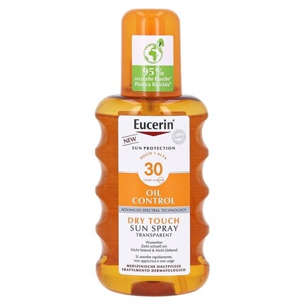 Eucerin Прозрачный спрей Sun Oil Control Spf 30 200 мл
Eucerin Прозрачный спрей Sun Oil Control Spf 30 200 мл