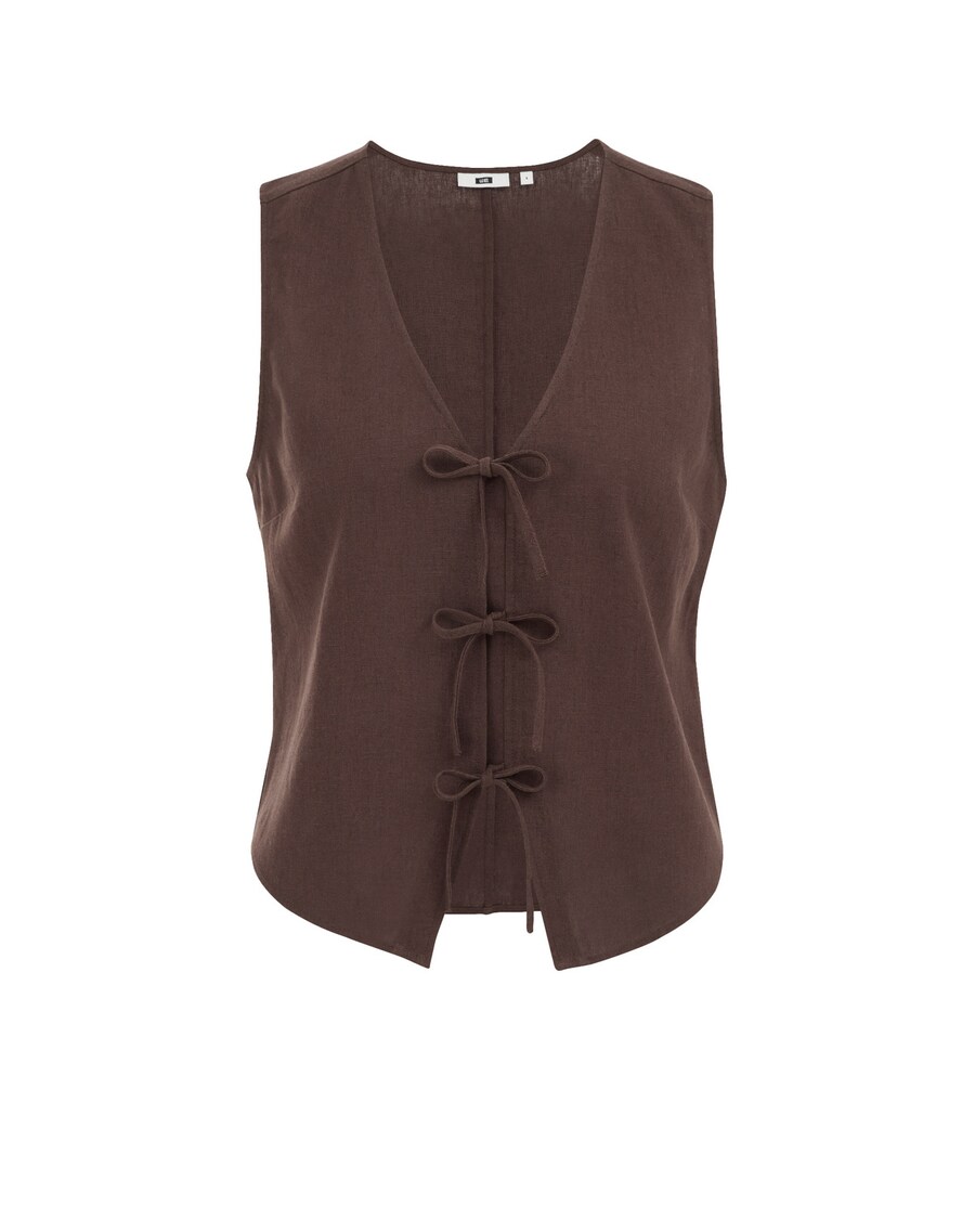 Жилет WE Fashion, коричневый
Жилет WE Fashion, коричневый