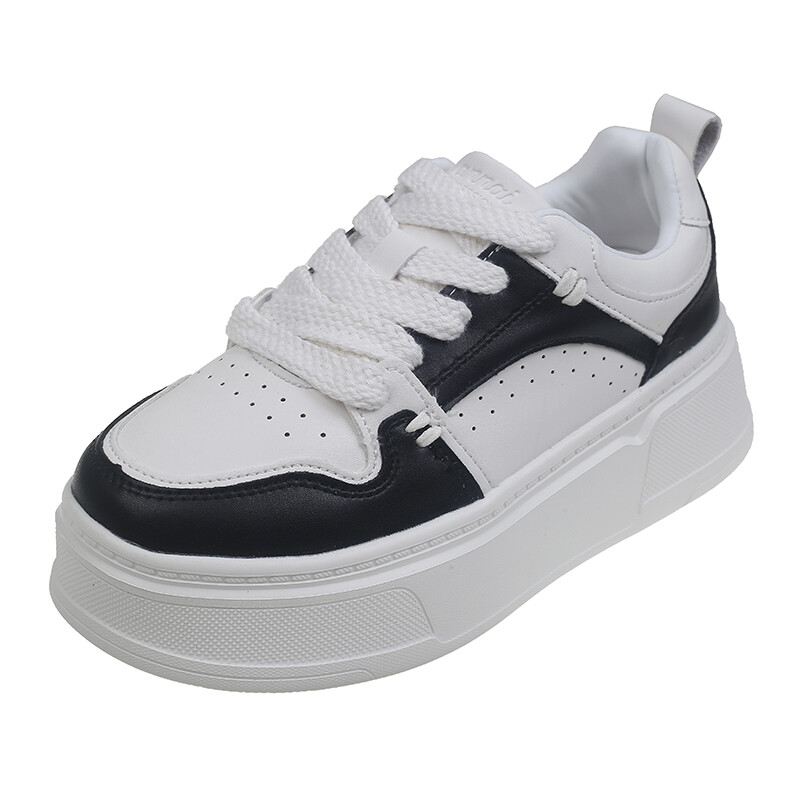 Кеды, скейтборд обувь женская низкая Annai, белый/черный
Кеды, скейтборд обувь женская низкая Annai, белый/черный