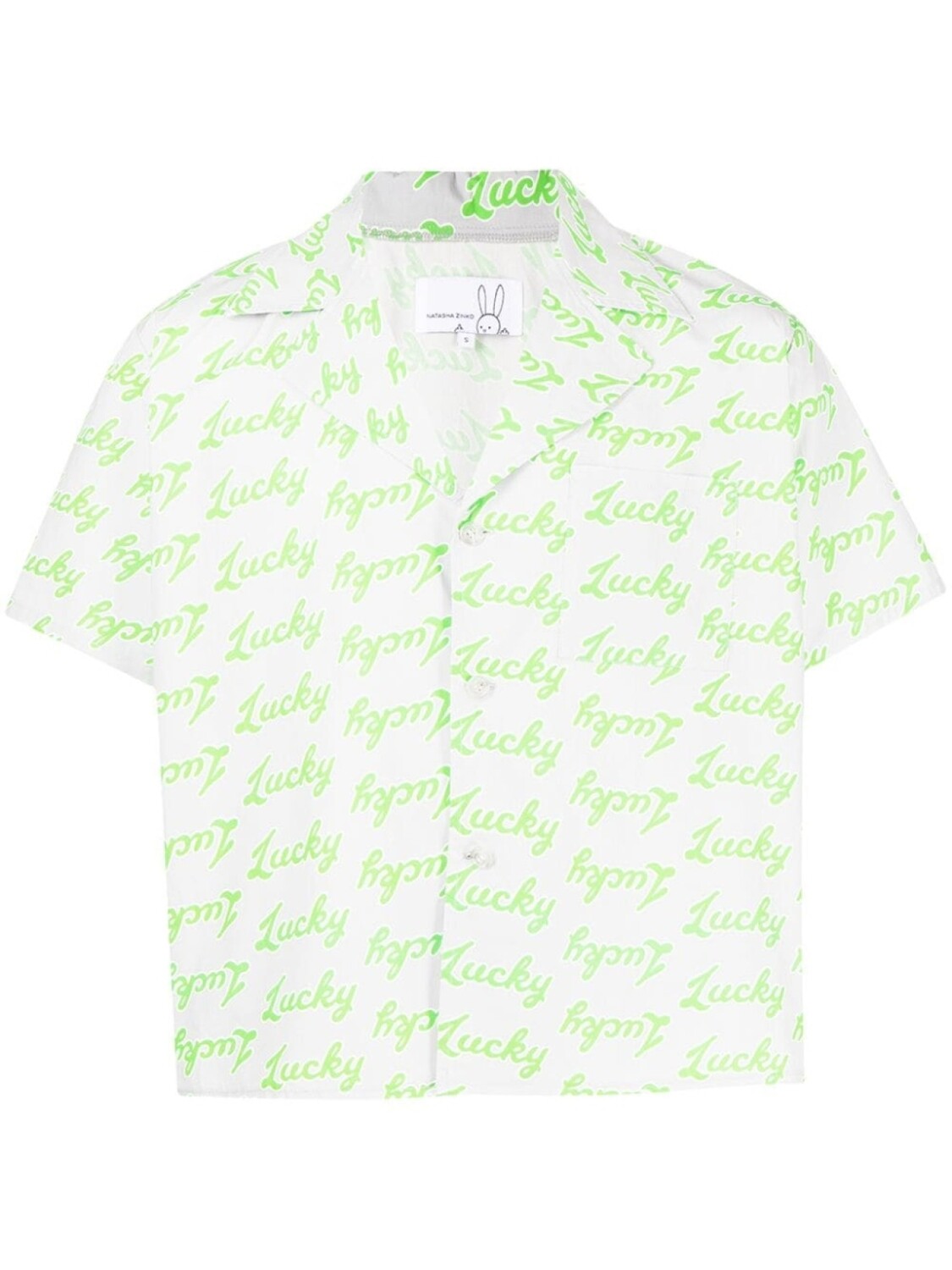 Natasha Zinko рубашка с короткими рукавами и надписью, серый
Natasha Zinko рубашка с короткими рукавами и надписью, серый