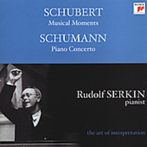 CD диск Serkin / Schubert / Schumann / Phl / Ormandy: Musical Moments / Cto in A minor for Piano & Orch
CD диск Serkin / Schubert / Schumann / Phl / Ormandy: Musical Moments / Cto in A minor for Piano & Orch