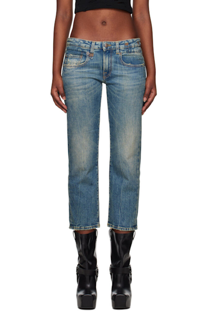 Синие прямые джинсы для мальчиков R13
Синие прямые джинсы для мальчиков R13