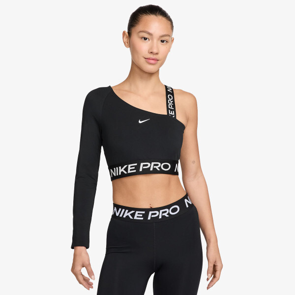 Укороченный топ с длинными рукавами и блестящей отделкой np df Nike, черный
Укороченный топ с длинными рукавами и блестящей отделкой np df Nike, черный