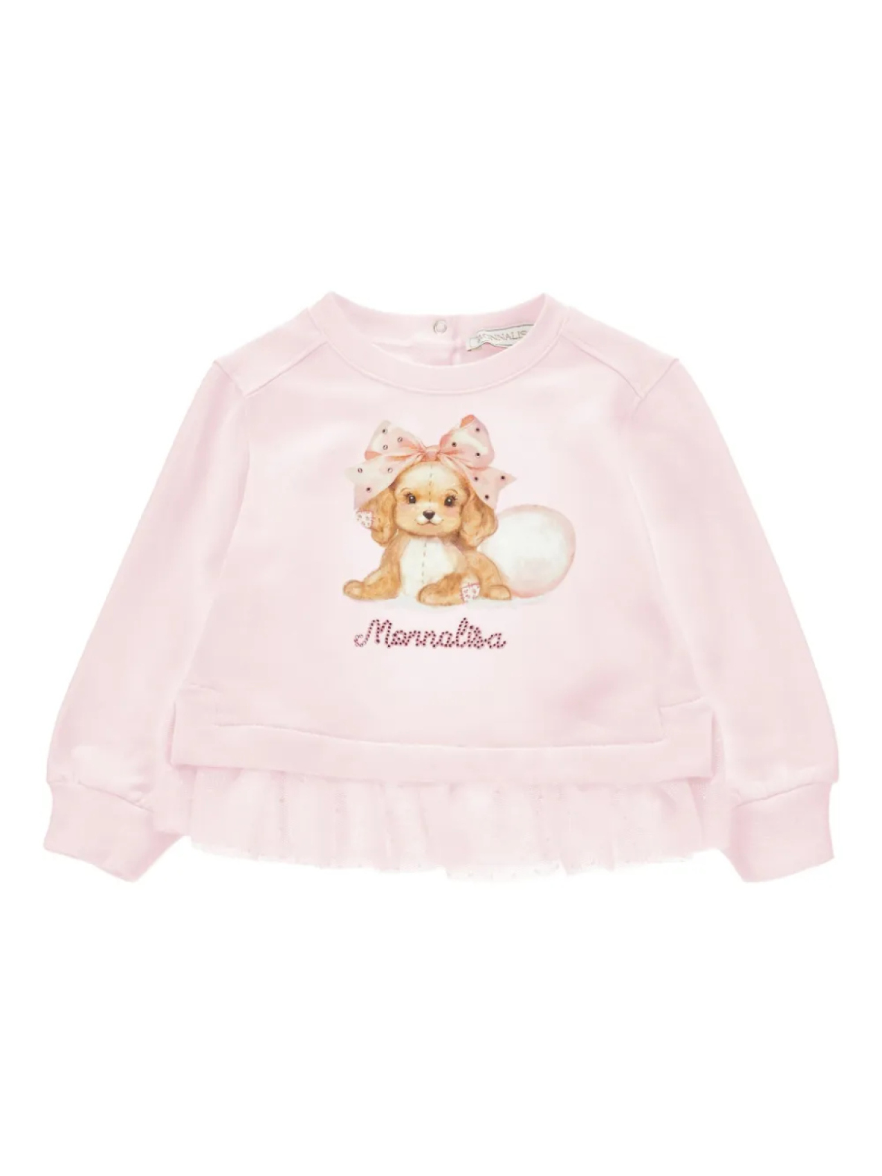 Monnalisa толстовка с оборками, розовый
Monnalisa толстовка с оборками, розовый