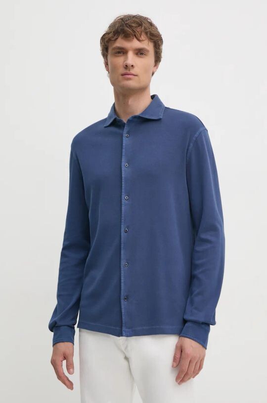 Хлопковая рубашка United Colors of Benetton, синий
Хлопковая рубашка United Colors of Benetton, синий