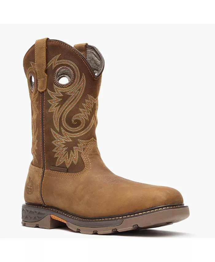 Мужские водонепроницаемые рабочие ботинки на шнуровке Carbo-Tec FLX с алюминиевым носком GEORGIA BOOT, коричневый
Мужские водонепроницаемые рабочие ботинки на шнуровке Carbo-Tec FLX с алюминиевым носком GEORGIA BOOT, коричневый