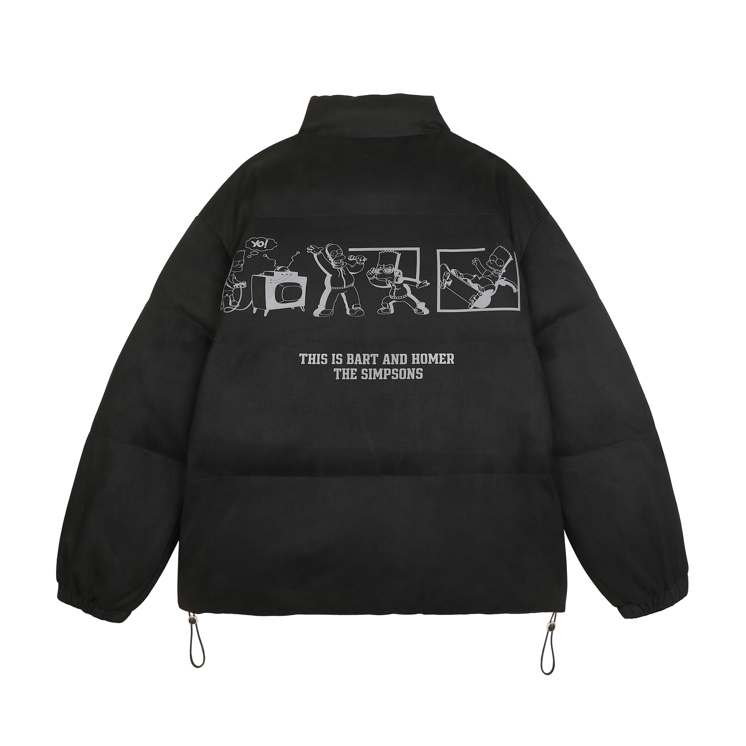 Стеганая куртка унисекс The Simpsons, Светло-серый
Стеганая куртка унисекс The Simpsons, Светло-серый