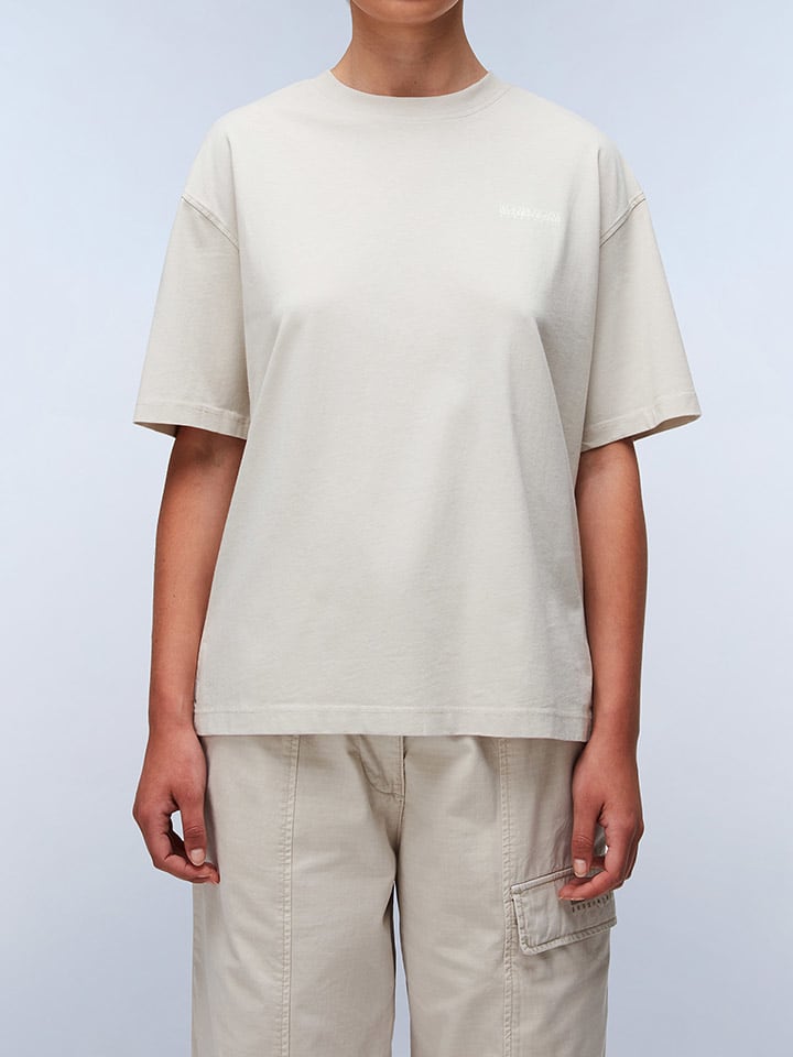 Футболка Napapijri, кремовый 
Футболка Napapijri, кремовый