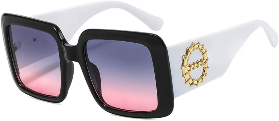 Солнцезащитные очки с широкими дужками для женщин и мужчин, очки для вождения, большие солнцезащитные очки, винтажные мужские и женские очки HDUBFY, White Grey Pink
Солнцезащитные очки с широкими дужками для женщин и мужчин, очки для вождения, большие солнцезащитные очки, винтажные мужские и женские очки HDUBFY, White Grey Pink