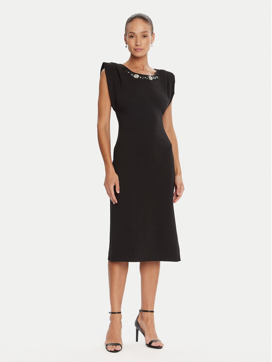Коктейльное платье slim fit CFC0020043002 Rinascimento, черный
Коктейльное платье slim fit CFC0020043002 Rinascimento, черный