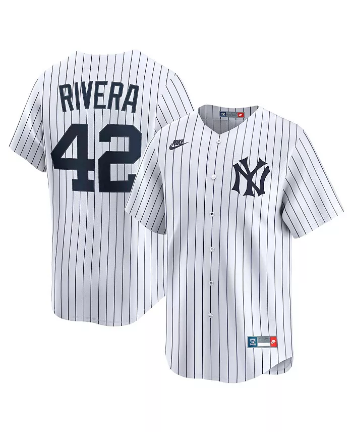 Мужская майка Mariano Rivera White New York Yankees Throwback Cooperstown Collection Limited Nike
Мужская майка Mariano Rivera White New York Yankees Throwback Cooperstown Collection Limited Nike
