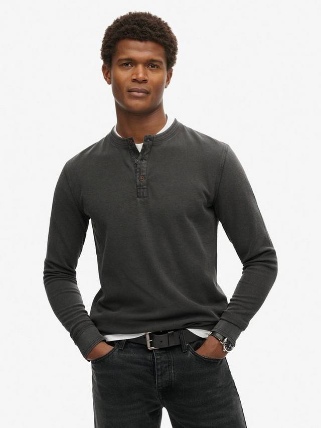 Винтажная текстурированная дедушкина кофта Superdry, Washed Black
Винтажная текстурированная дедушкина кофта Superdry, Washed Black