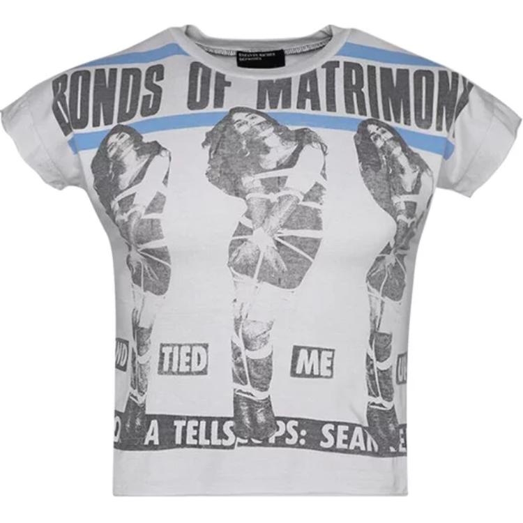 Футболка женская выцветшая белая ENFANTS RICHES DEPRIMES
Футболка женская выцветшая белая ENFANTS RICHES DEPRIMES