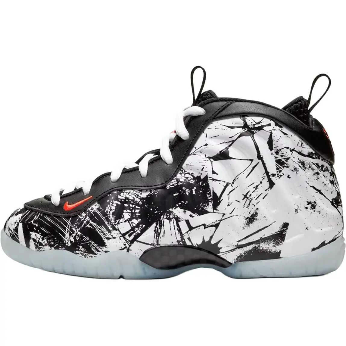 Баскетбольные кроссовки Air Foamposite One Kids для детей Nike, черный/белый
Баскетбольные кроссовки Air Foamposite One Kids для детей Nike, черный/белый