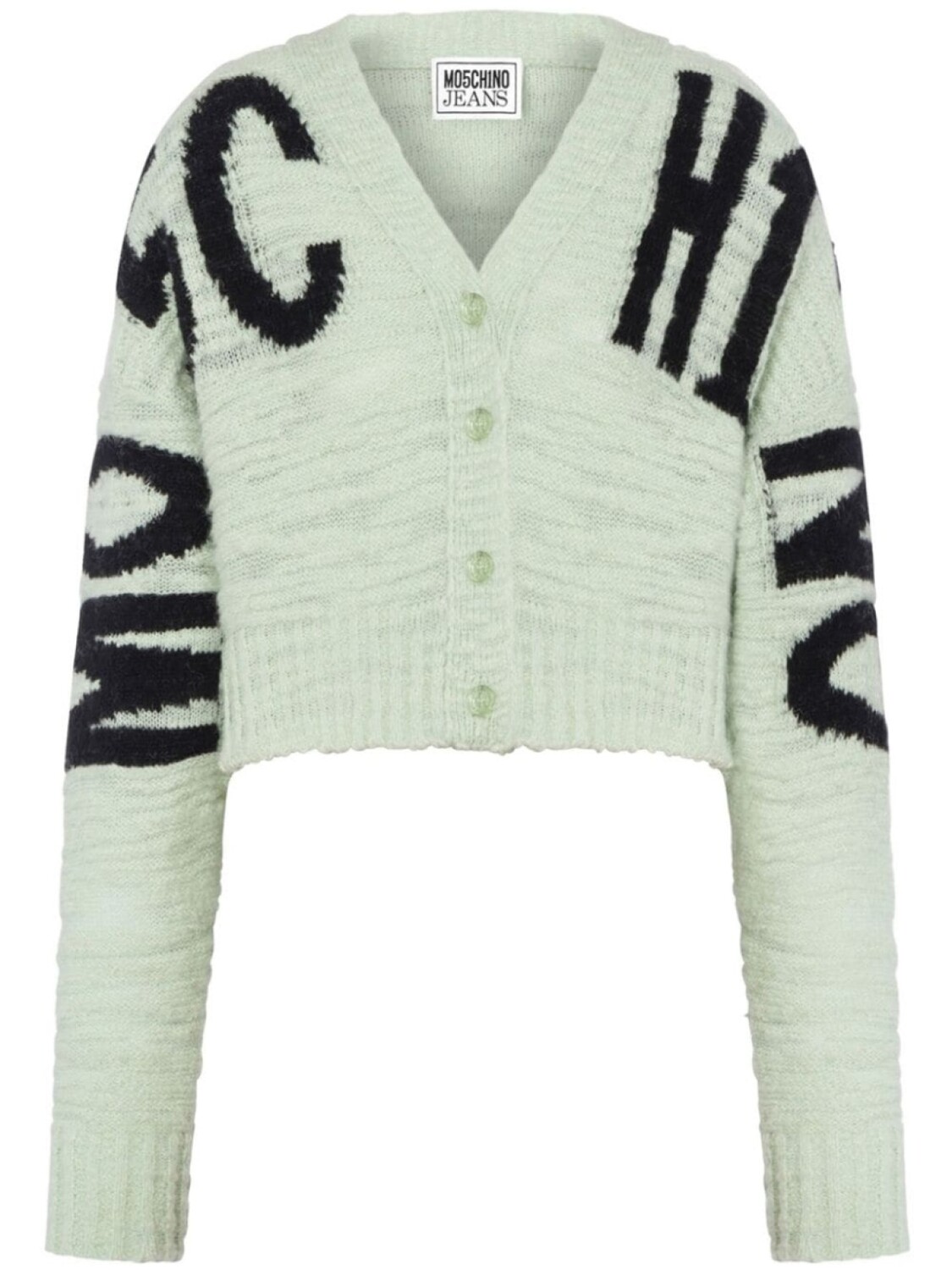 MOSCHINO JEANS укороченный трикотажный кардиган, зеленый
MOSCHINO JEANS укороченный трикотажный кардиган, зеленый