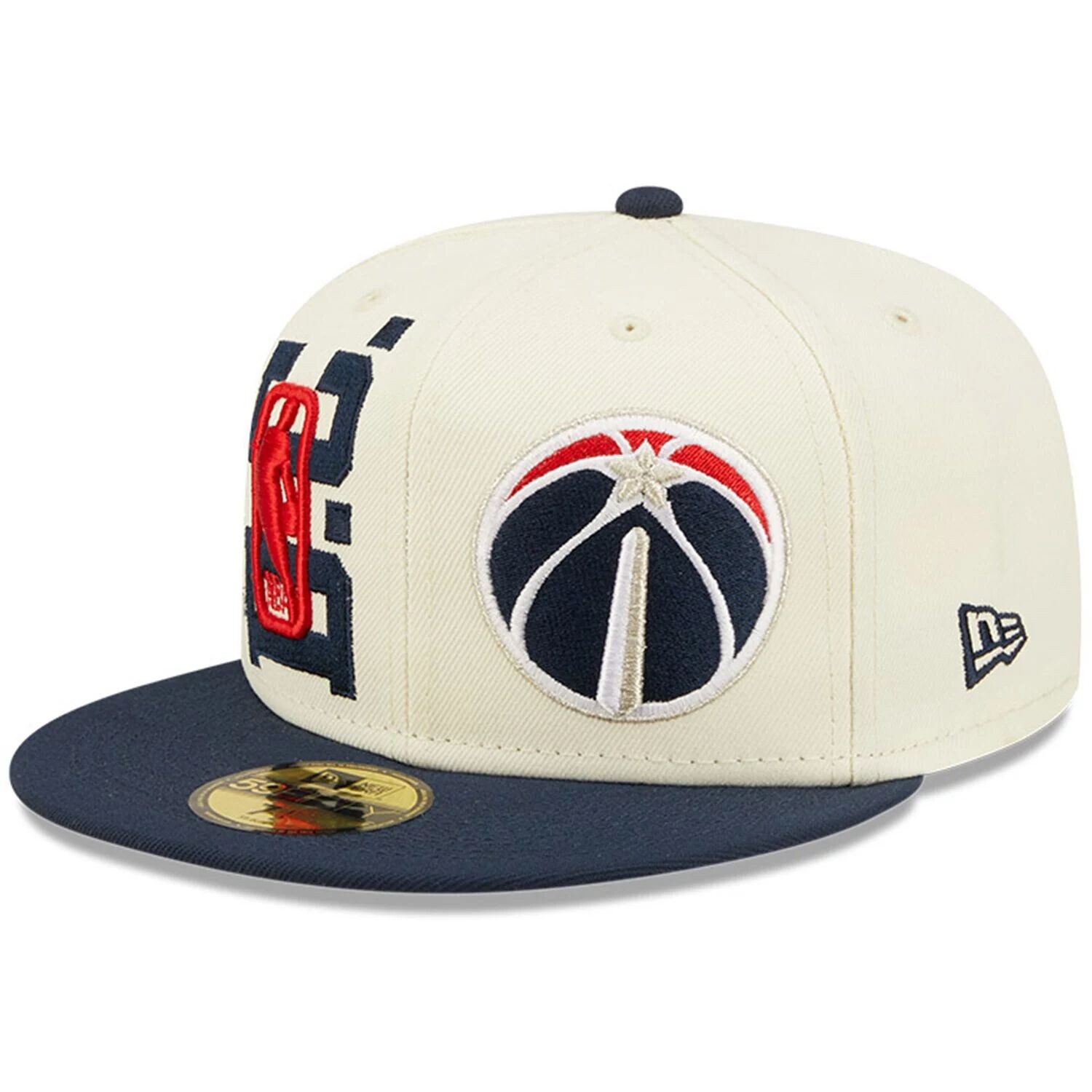 Мужская облегающая шляпа New Era кремового/темно-синего цвета Washington Wizards NBA Draft 59FIFTY 2022
Мужская облегающая шляпа New Era кремового/темно-синего цвета Washington Wizards NBA Draft 59FIFTY 2022
