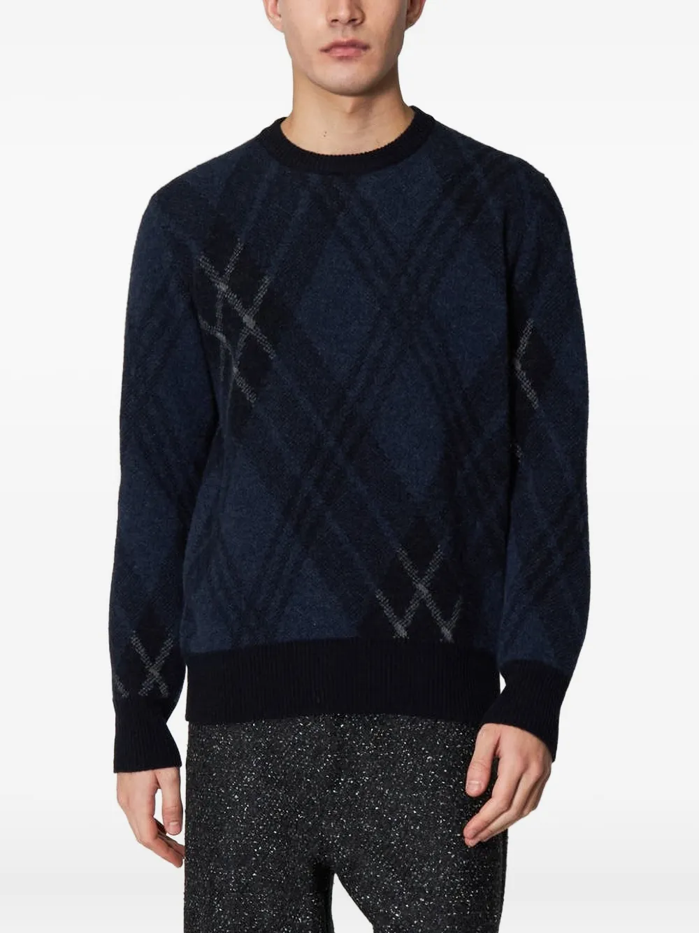 Жаккардовый свитер Roberto Collina, синий
Жаккардовый свитер Roberto Collina, синий