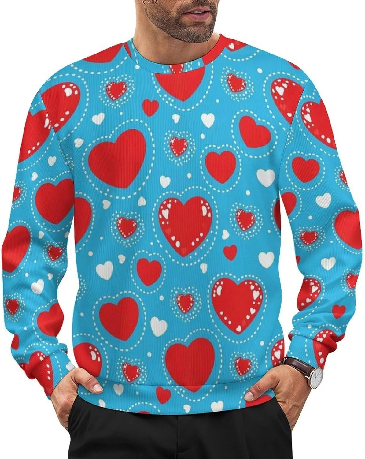 Мужской свитер с круглым вырезом, легкий SEBNATAL
Мужской свитер с круглым вырезом, легкий SEBNATAL