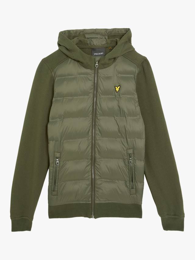 Детская гибридная худи с молнией Lyle & Scott, Green
Детская гибридная худи с молнией Lyle & Scott, Green