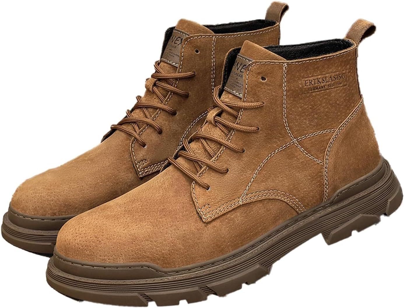 Мужские кожаные байкерские боевые ботинки с шнуровкой, ретро, с круглым носком, подошвой с протектором, ботинки чукка до щиколотки, повседневные, водонепроницаемые, оксфорды, ботинки Dmgyck, хаки
Мужские кожаные байкерские боевые ботинки с шнуровкой, ретро, с круглым носком, подошвой с протектором, ботинки чукка до щиколотки, повседневные, водонепроницаемые, оксфорды, ботинки Dmgyck, хаки