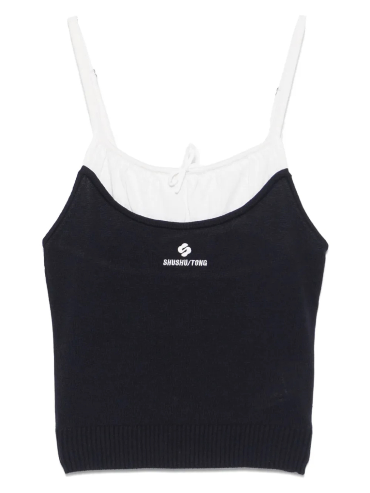 Майка тонкой вязки SHUSHU/TONG, синий
Майка тонкой вязки SHUSHU/TONG, синий