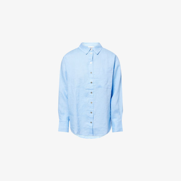 Рубашка Hydra Heidi Klein свободного кроя из льна, голубой
Рубашка Hydra Heidi Klein свободного кроя из льна, голубой