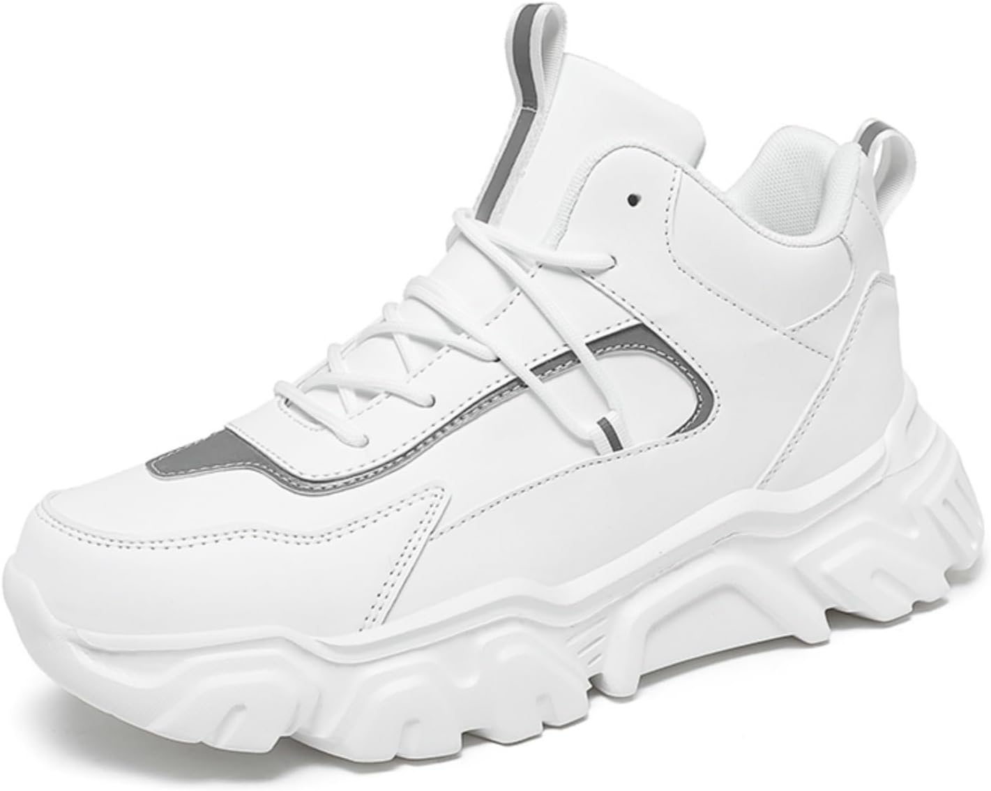 Мужские спортивные повседневные кроссовки с высокой посадкой - амортизирующая подошва, противоскользящая подошва для тренировок в спортзале и уличного стиля, Черно-белые Kelibasi
Мужские спортивные повседневные кроссовки с высокой посадкой - амортизирующая подошва, противоскользящая подошва для тренировок в спортзале и уличного стиля, Черно-белые Kelibasi