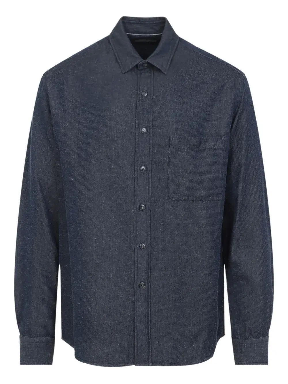 Рубашка с длинными рукавами и карманом Canali, синий
Рубашка с длинными рукавами и карманом Canali, синий