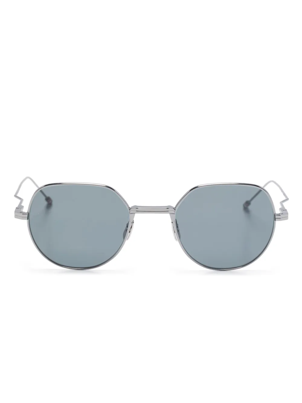 Солнцезащитные очки в круглой оправе Thom Browne Eyewear, серебяный
Солнцезащитные очки в круглой оправе Thom Browne Eyewear, серебяный