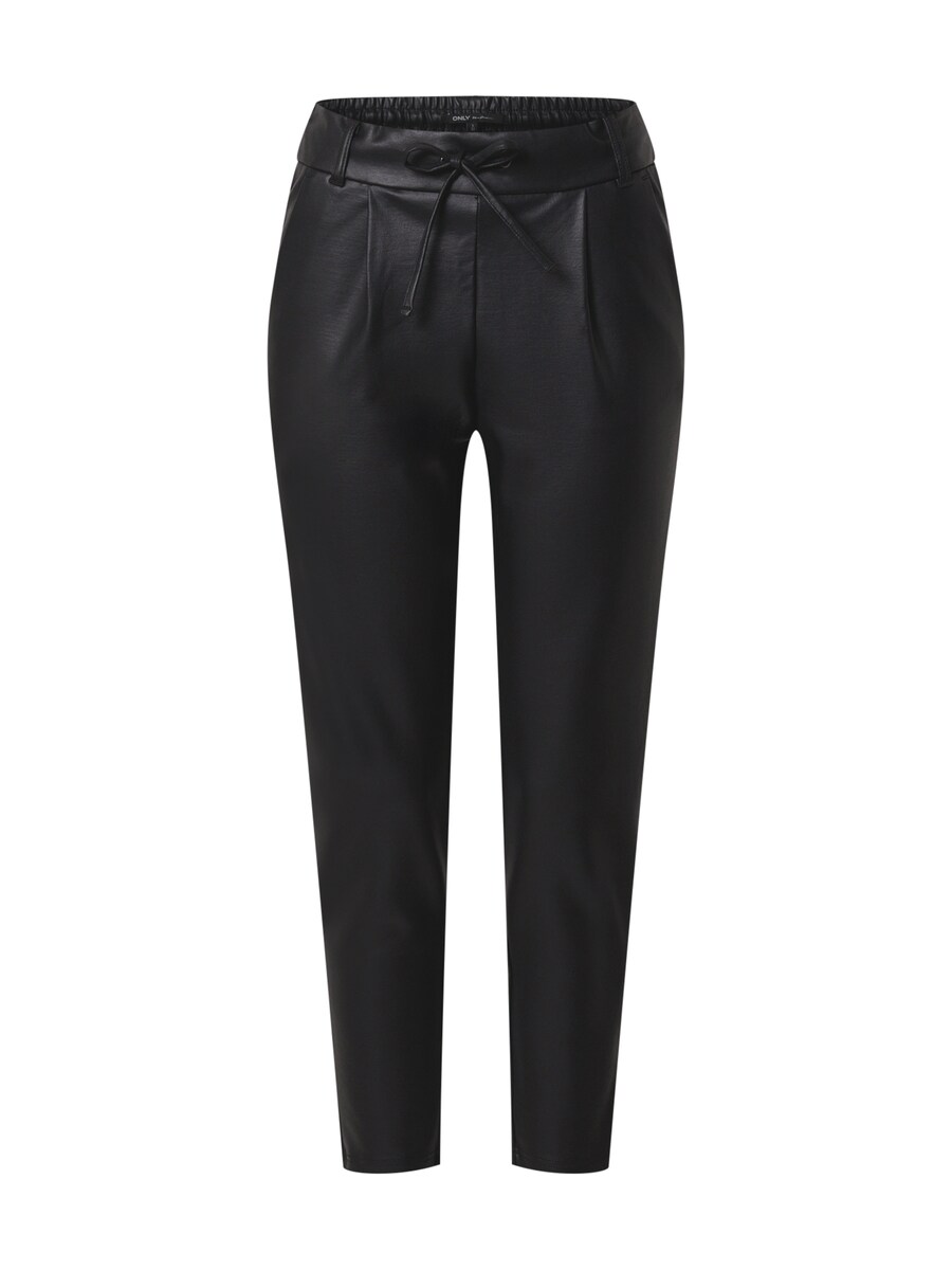 Узкие брюки со складками спереди ONLY Poptrash, черный
Узкие брюки со складками спереди ONLY Poptrash, черный