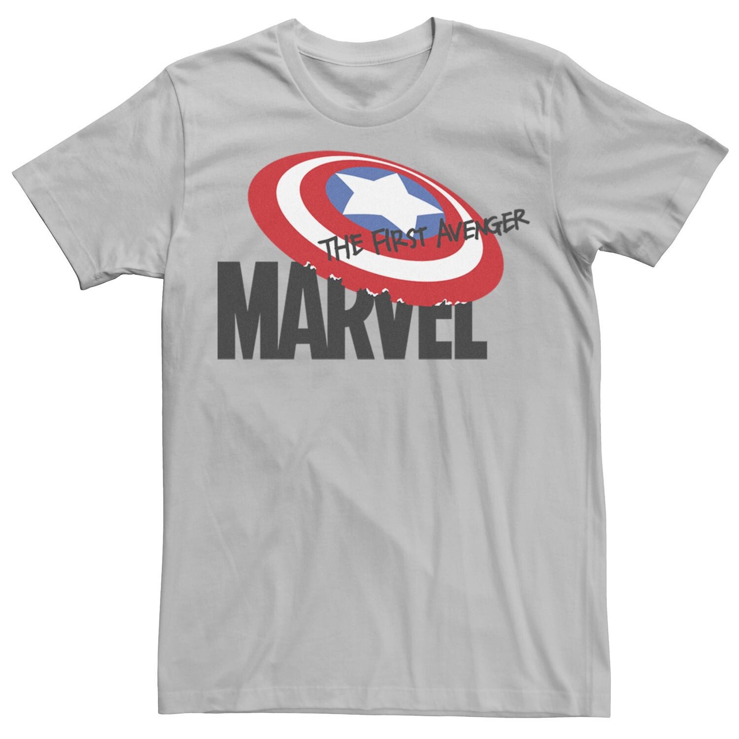 Мужская футболка с логотипом Captain America The First Avenger Shield и графическим рисунком Marvel
Мужская футболка с логотипом Captain America The First Avenger Shield и графическим рисунком Marvel