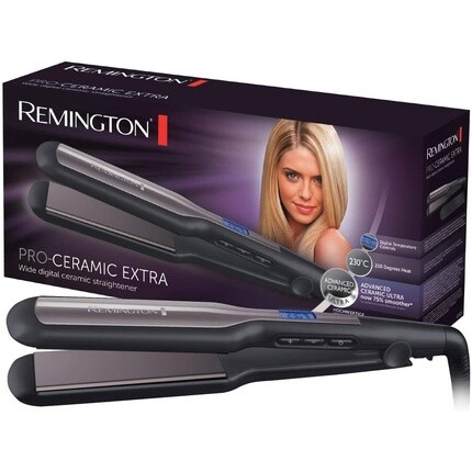 Выпрямитель для волос Remington Pro-Ceramic Extra Wide с ЖК-дисплеем, 150–230°C — S5525
Выпрямитель для волос Remington Pro-Ceramic Extra Wide с ЖК-дисплеем, 150–230°C — S5525