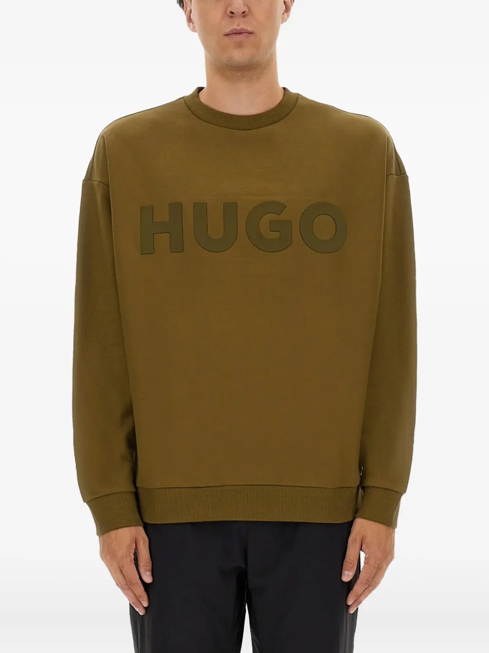 Свитшот с отделкой в виде логотипа Hugo, коричневый
Свитшот с отделкой в виде логотипа Hugo, коричневый