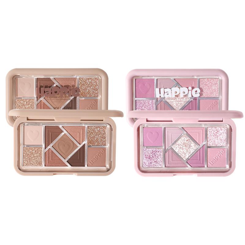 Hold Live Маленькая розовая палетка с девятью цветами теней для век, легко растушевываются, шиммер, натуральный
Hold Live Маленькая розовая палетка с девятью цветами теней для век, легко растушевываются, шиммер, натуральный