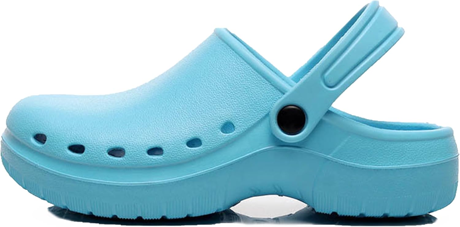 Рабочие сабо для женщин и мужчин. Удобные, дышащие, с поддержкой свода стопы, нескользящие. Обувь для медсестер, поваров, садоводов и работников бистро Generic, светло-голубой
Рабочие сабо для женщин и мужчин. Удобные, дышащие, с поддержкой свода стопы, нескользящие. Обувь для медсестер, поваров, садоводов и работников бистро Generic, светло-голубой