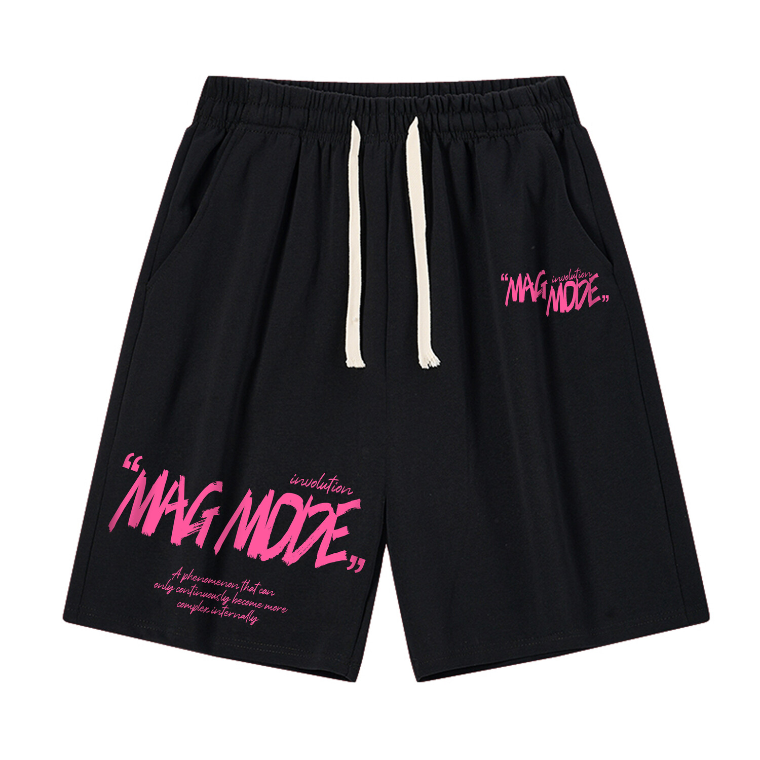 Повседневные шорты унисекс magmode, Черный/Розовый
Повседневные шорты унисекс magmode, Черный/Розовый
