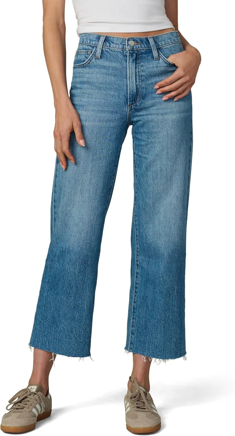 Joe's Женские джинсы The Blake с высокой посадкой, укороченные, широкие
Joe's Женские джинсы The Blake с высокой посадкой, укороченные, широкие