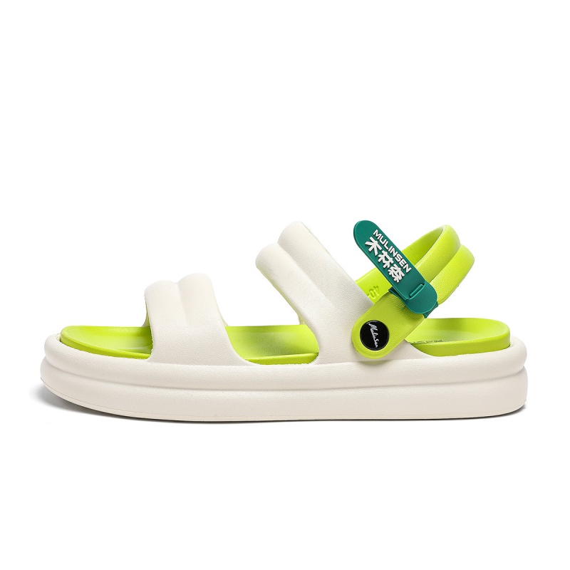 Mulinsen Пляжные сандалии мужские бело-зеленые, цвет White Green
Mulinsen Пляжные сандалии мужские бело-зеленые, цвет White Green