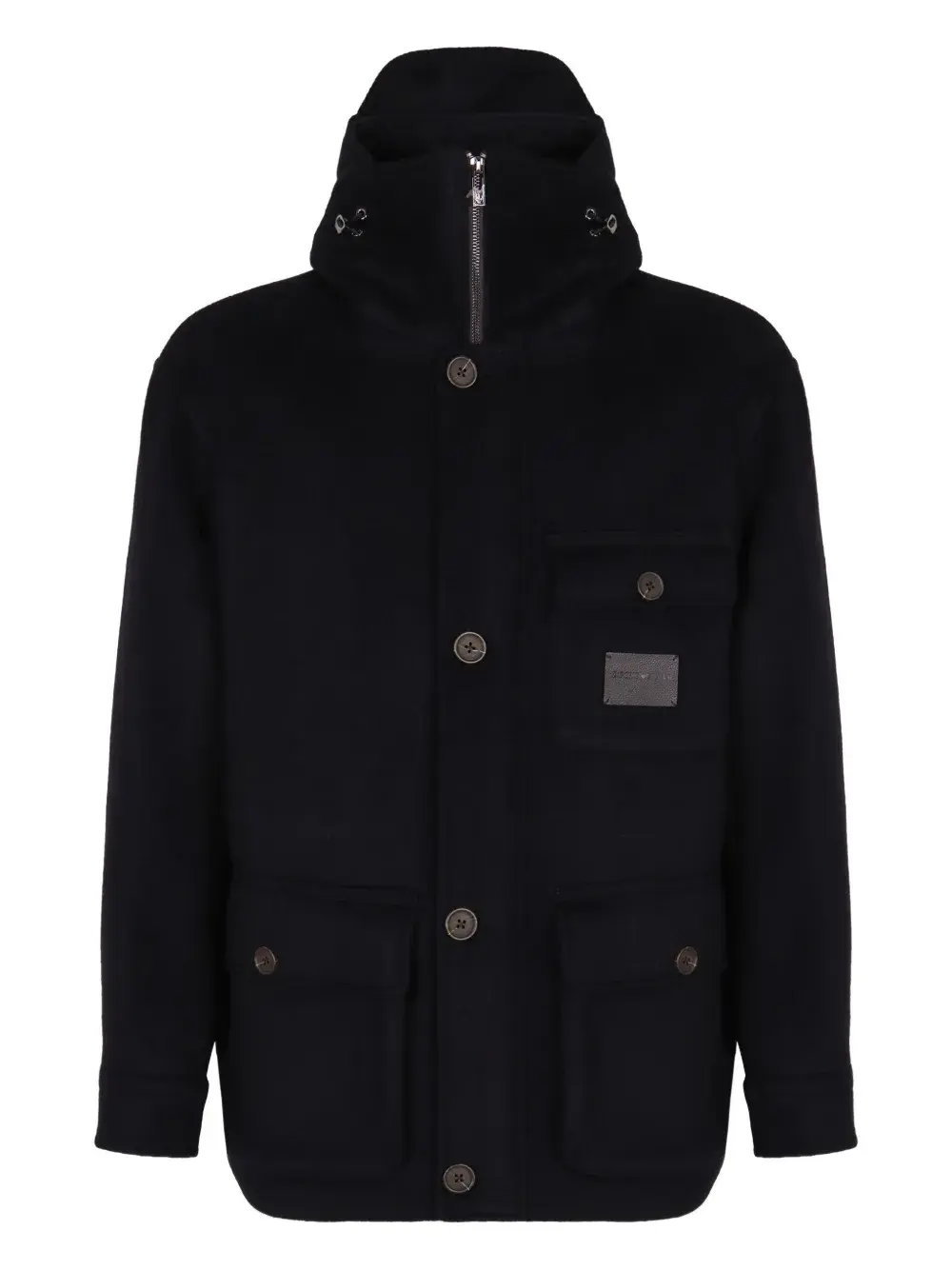 Парка с капюшоном и накладным карманом EMPORIO ARMANI, черный
Парка с капюшоном и накладным карманом EMPORIO ARMANI, черный